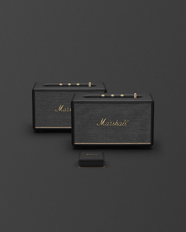 Front facing image of the bundle including Heddon + 2 x Acton III Black