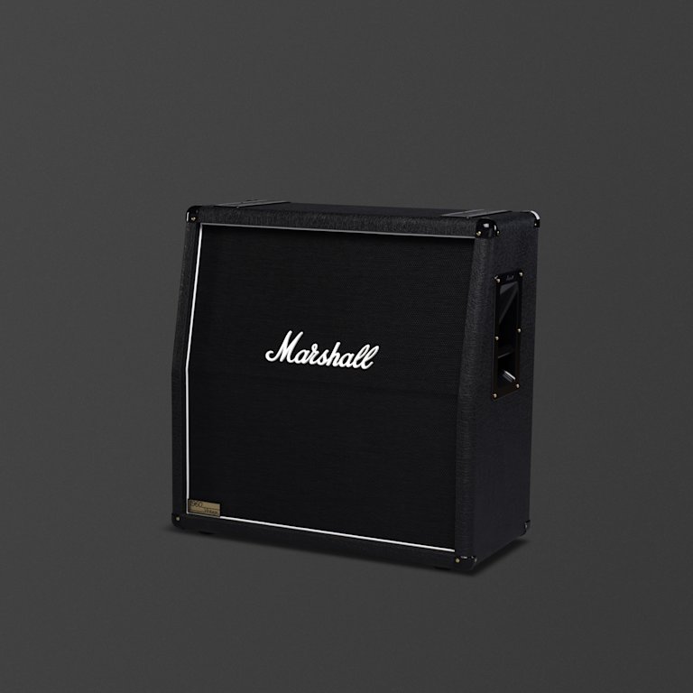 Marshall's 1960AV cabinet in a vintage style.