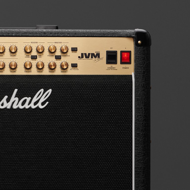 Marshall JVM410C right upper corner zoomed in