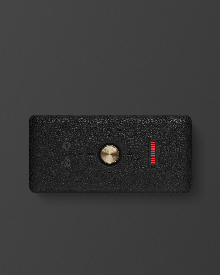 Emberton III Vintage Negro panel superior