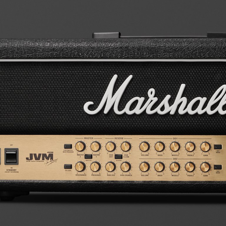 Marshall JVM410H zoomed in in the middle