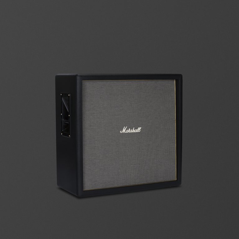Marshall's Origin412B black cabinet.