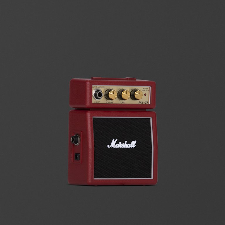 Marshall MS-2 in red from the left