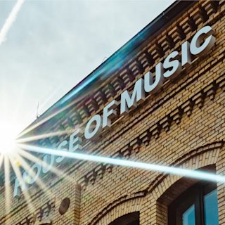 The front of the House of Music venue