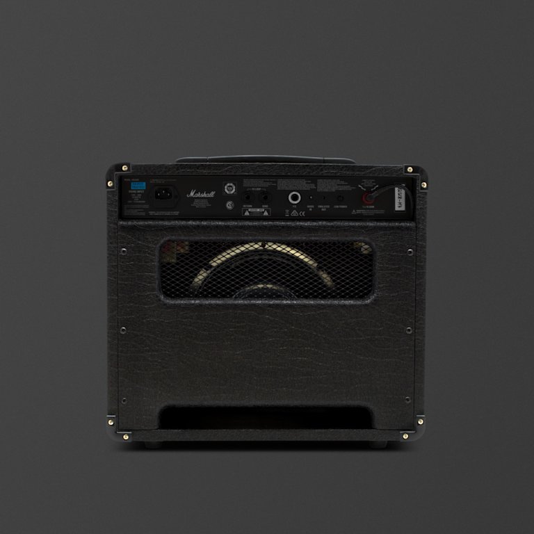 Back view of the Marshall DSL5 Combo.