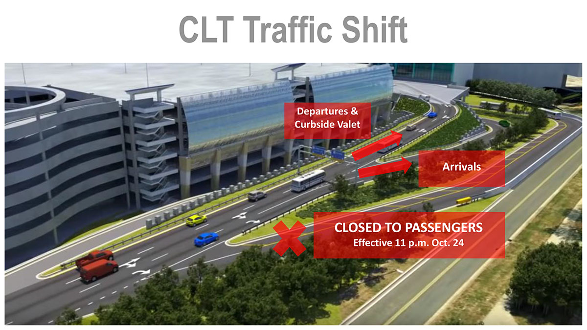 Elevated Roadway - Traffic Shift Map 1