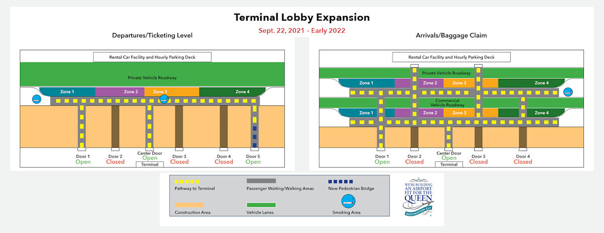 TLE Door Change Map Sept to Feb