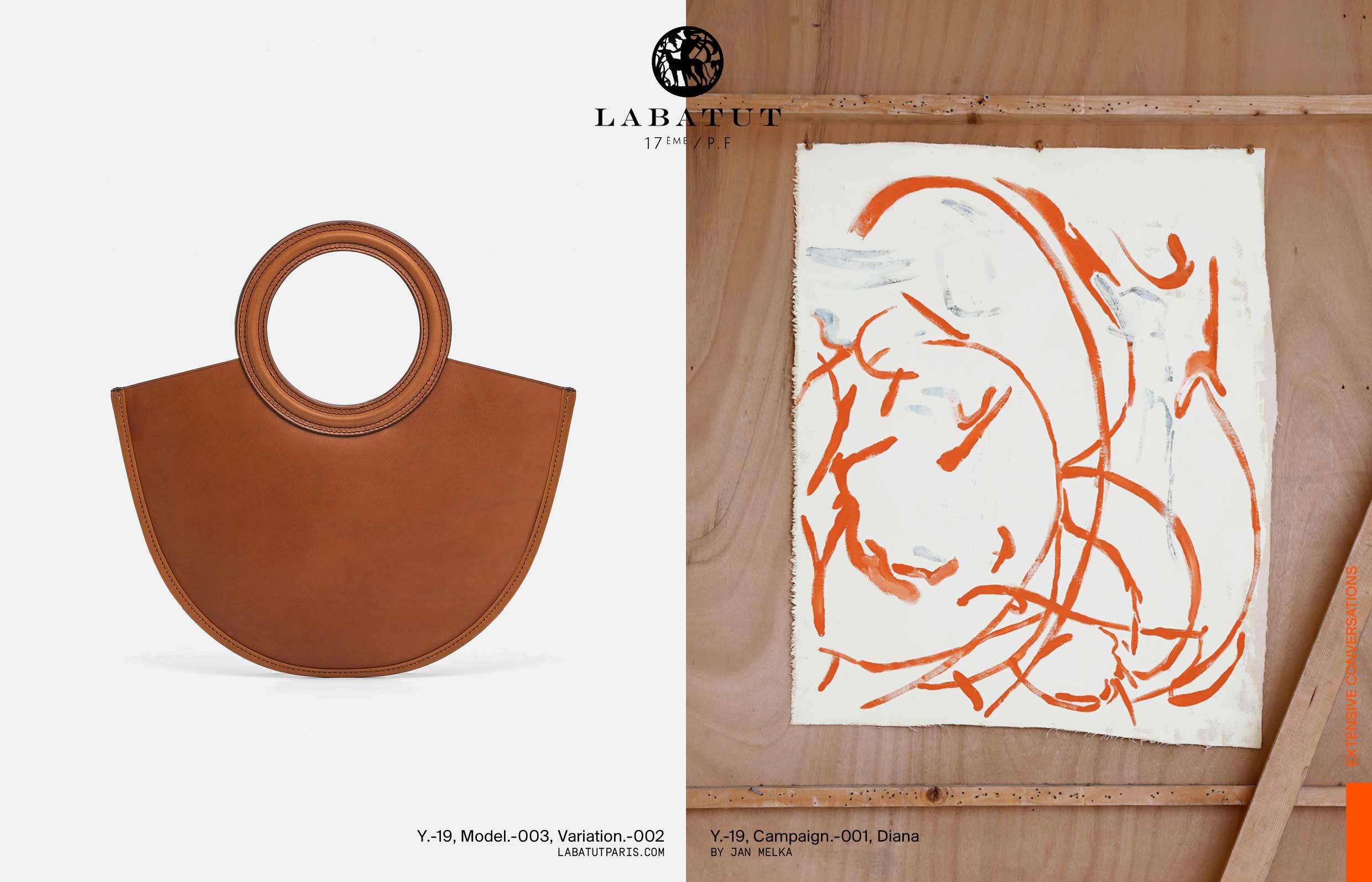 Studio Mitsu for Labatut Paris. Campaign illustrated by Jan Melka.
Graphic design, visual identity, photography, paintings.