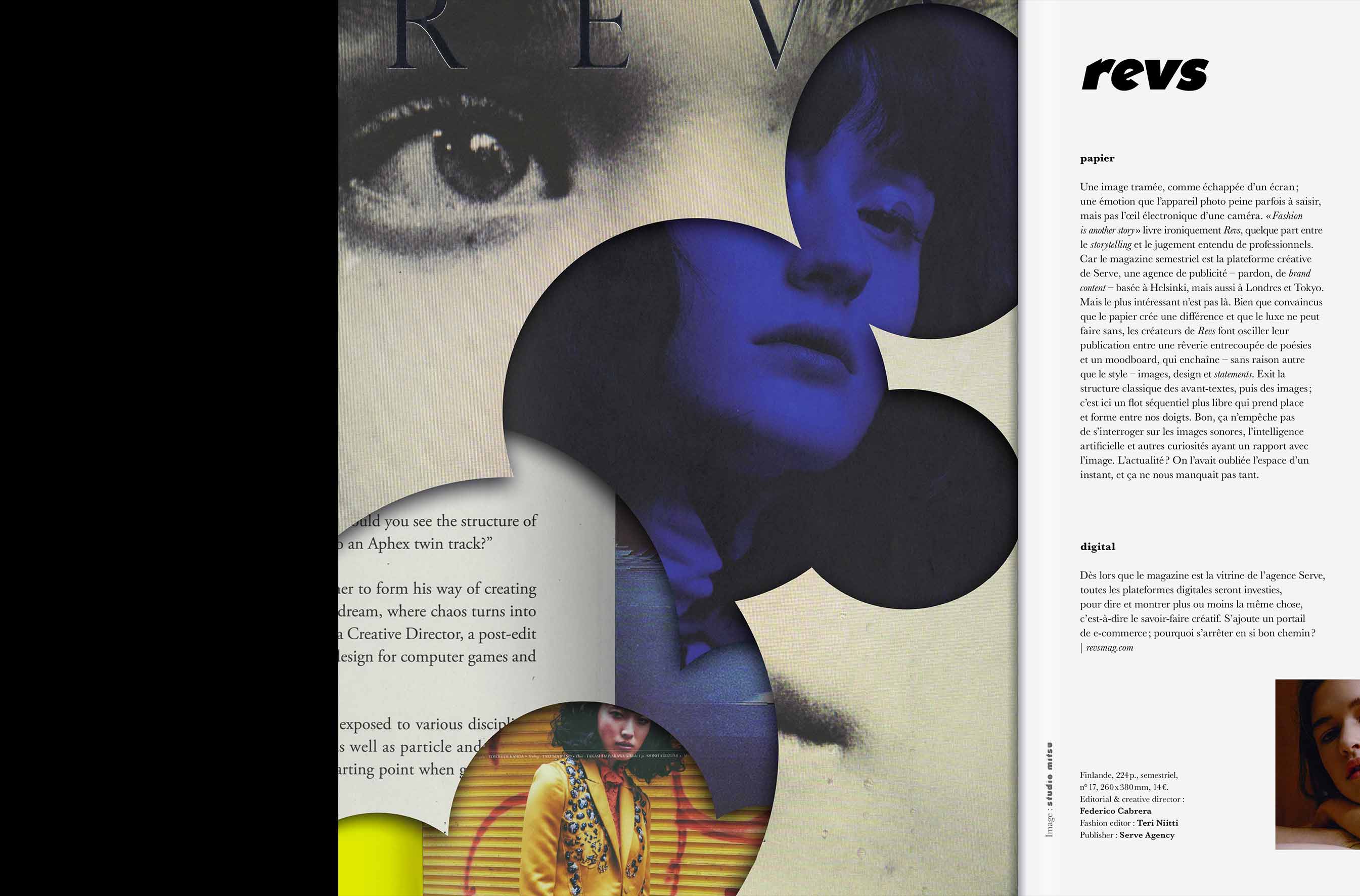 Studio Mitsu for Magazine Magazine numero 27.
Artwork, editorial design, graphic design, collage, digital collage, layout, typography, fashion, art direction.