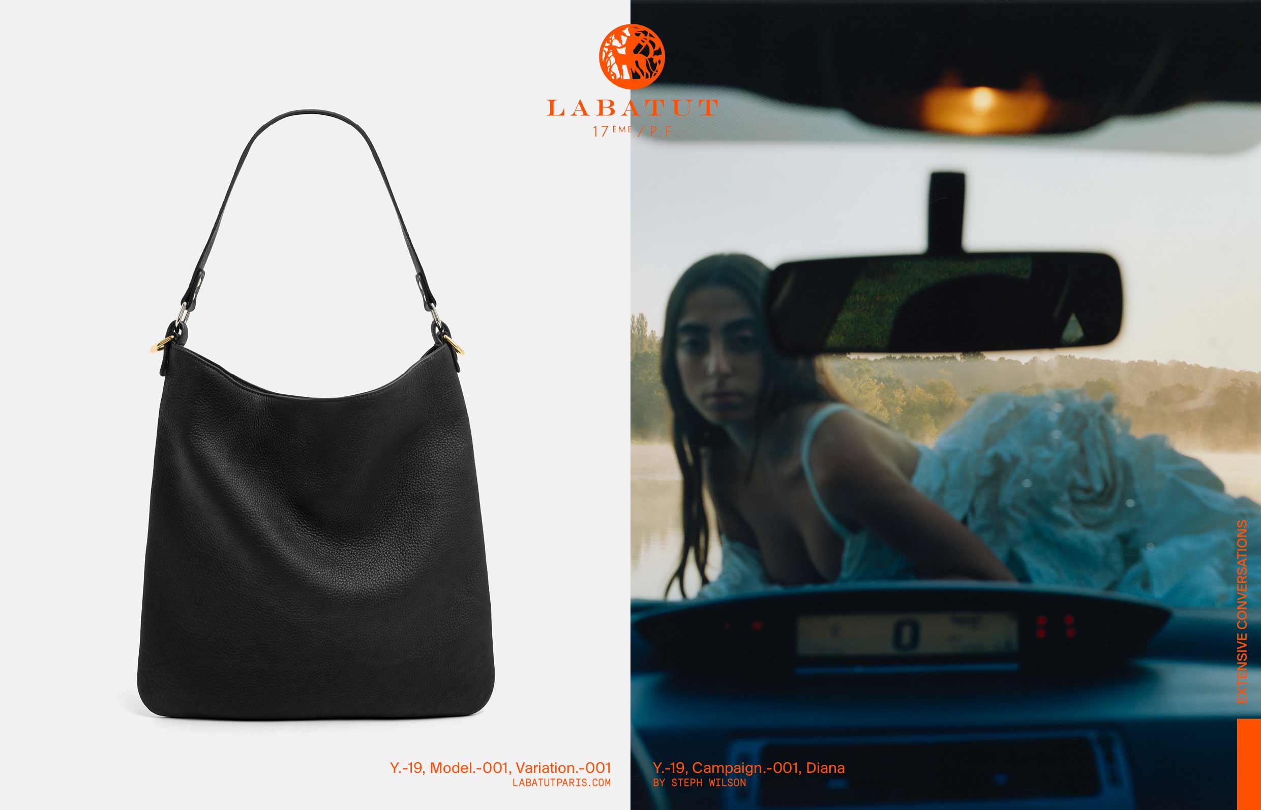 Studio Mitsu for Labatut Paris. Campaign shot by Steph Wilson.
Graphic design, visual identity, photography.