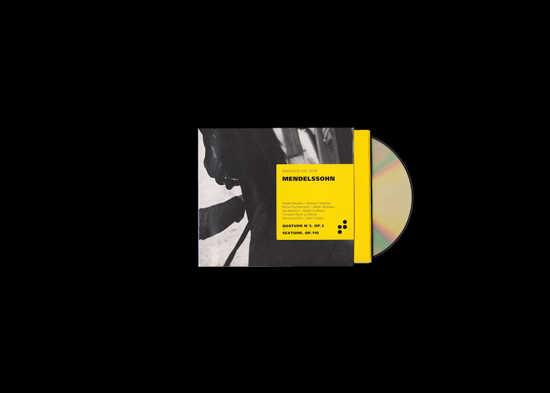 Studio Mitsu pour B Records, CD-rom Mendelssohn. Graphic design, design, packaging, Photography by Charles d'Aspermont