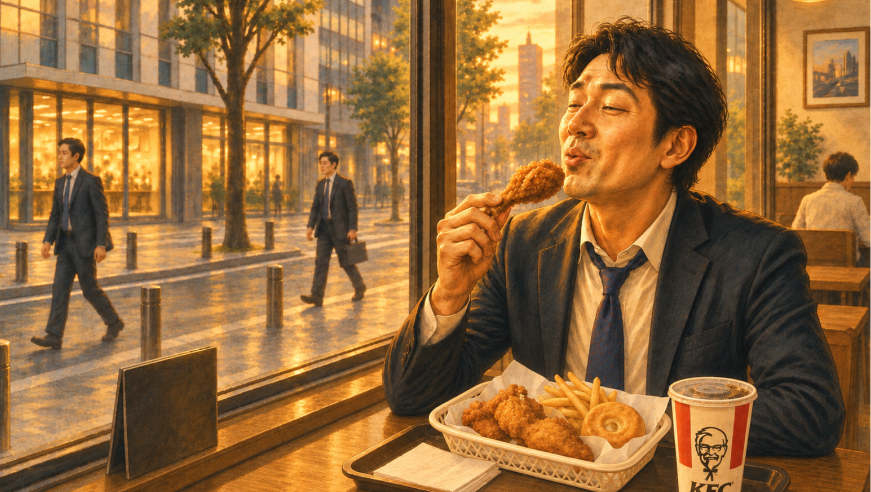 外回りからの直帰許可。お先に頂いちゃいます♪