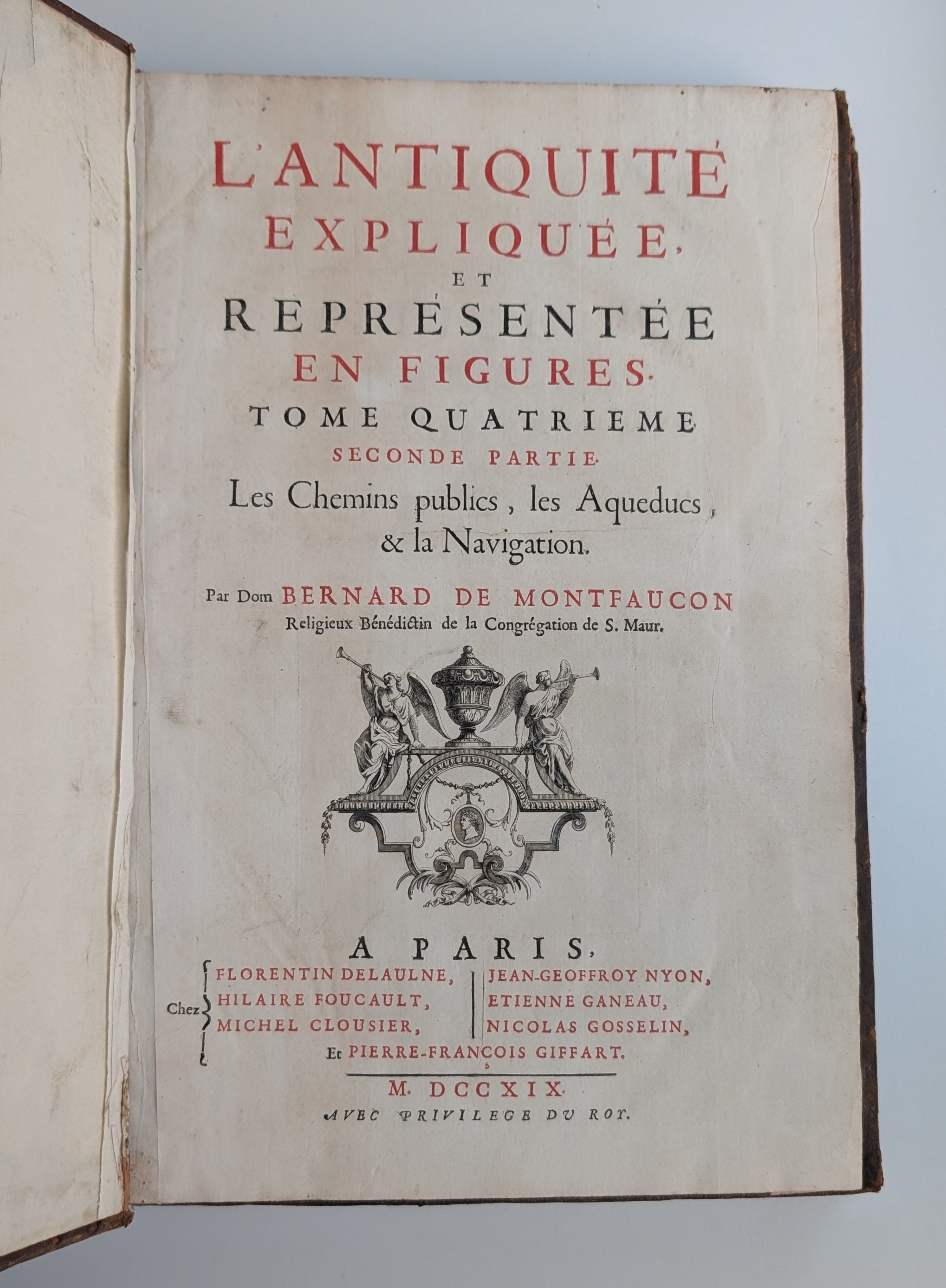 L'antiqutie title page