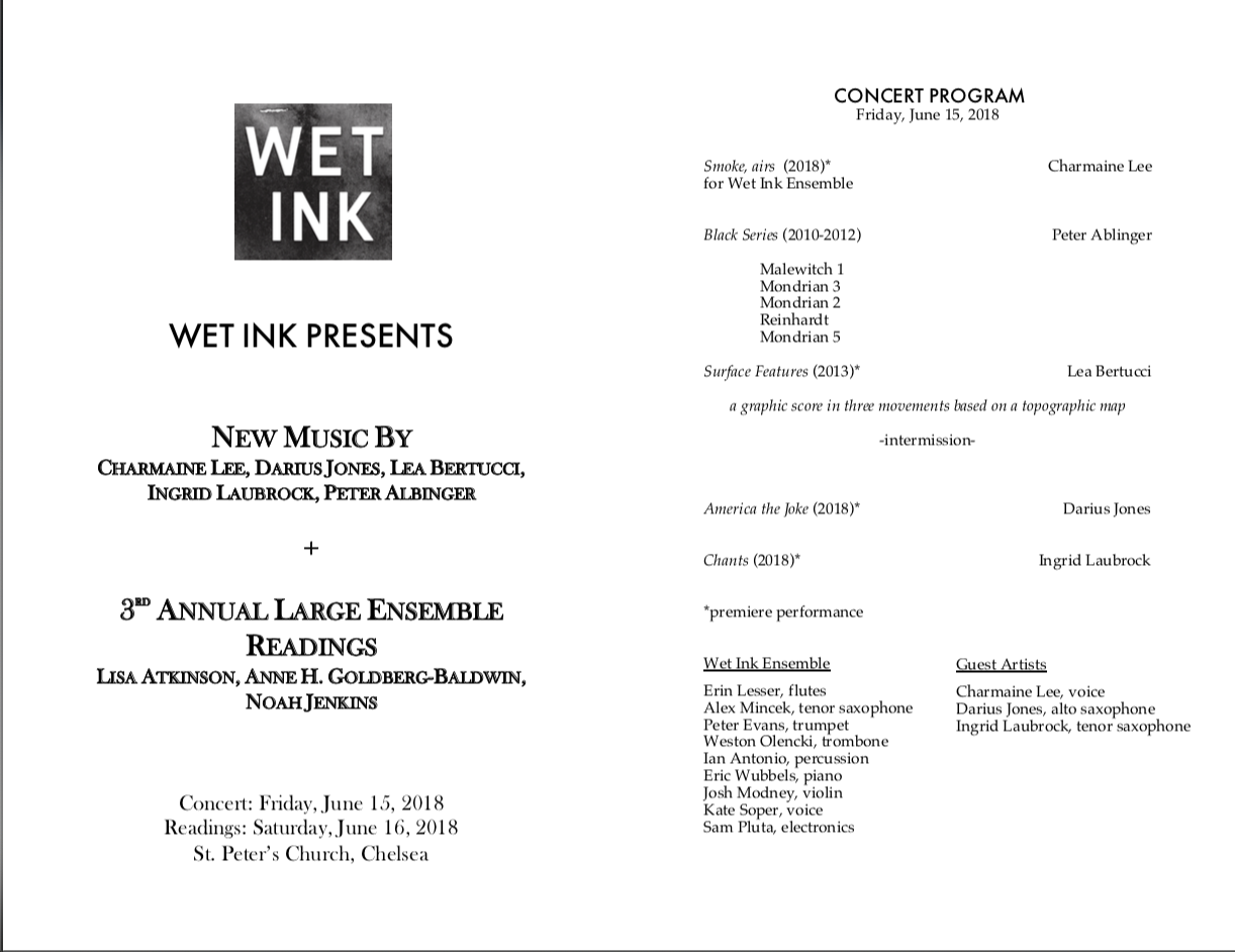 Concert Program Jun 18th