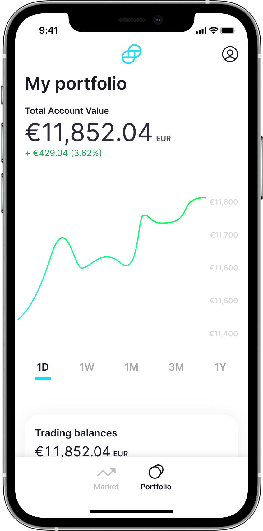 Gemini Exchange Mobile App