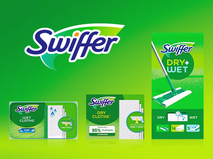 Swiffer Sweeper Wet Mopping Pad Refills Gain Original Scent - Family products
