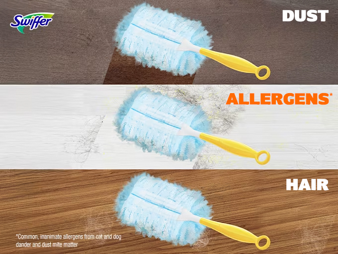 Dust, allergens, hair