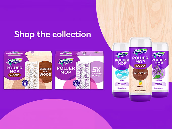 Swiffer® PowerMop Wood - Shop the collection