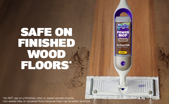 Safe on finished wood floors