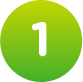 Number 1 in the circle with green background