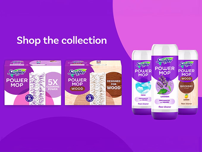 Swiffer® PowerMop Family products
