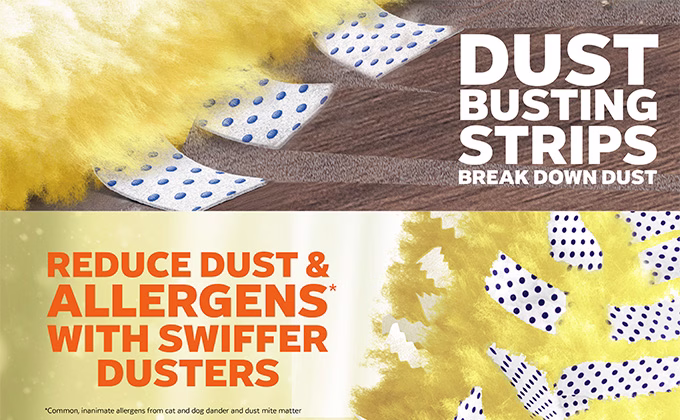Heavy Duty Dusters Starter Kit - Specially Coated Fibers, Easily Clean In Tight Spaces, 360 Design