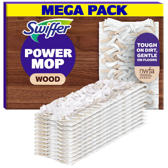 Swiffer® PowerMop Wood Mopping Pad Refills