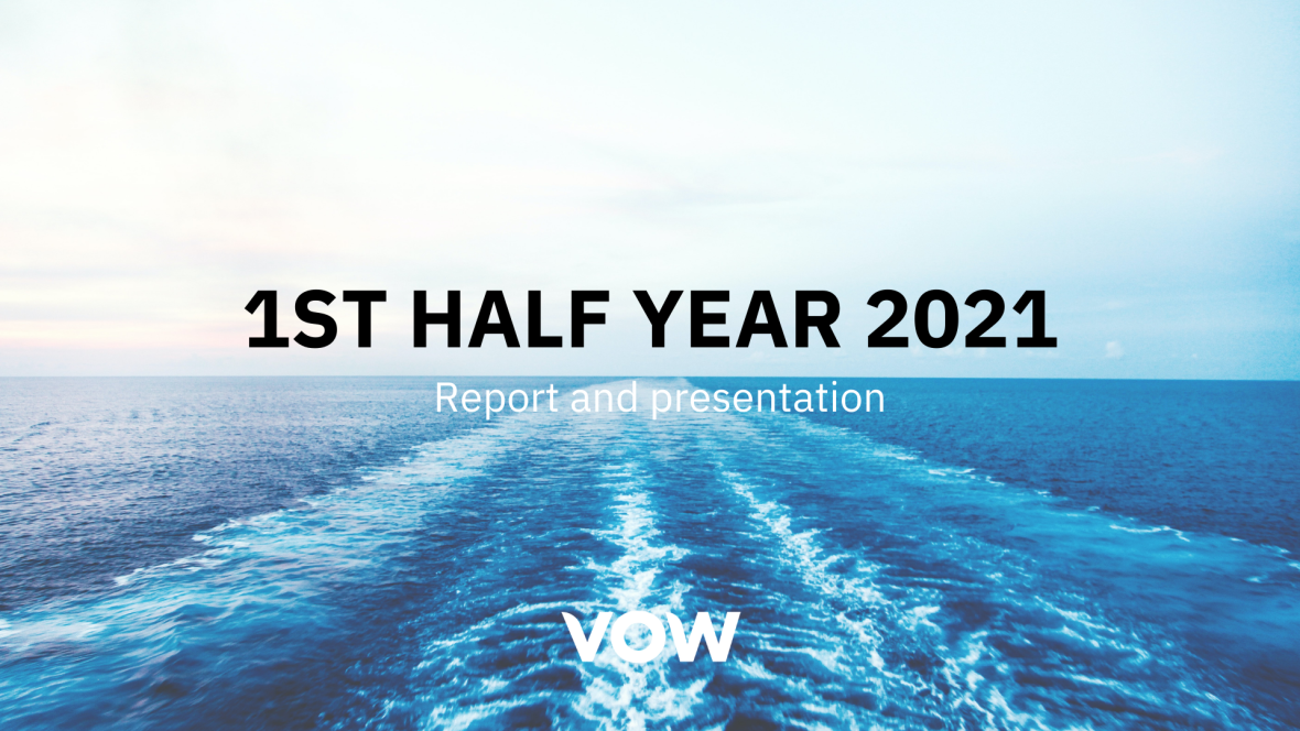 Vow ASA : First Half 2021 : Cruise industry rebounds