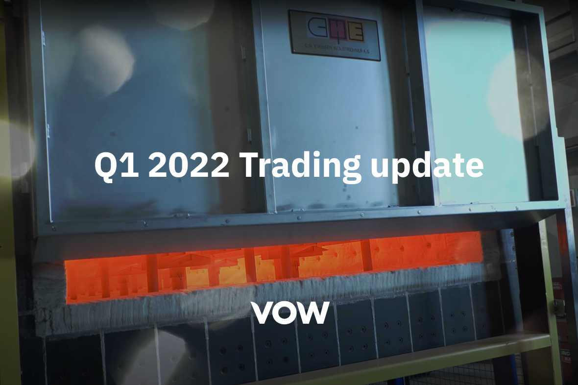 Vow ASA Q1 2022: Vow delivers all-time high