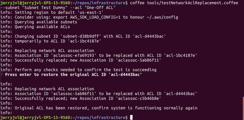 API Script for local testing