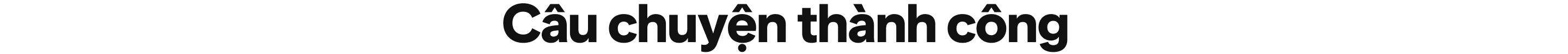 Câu chuyện thành công