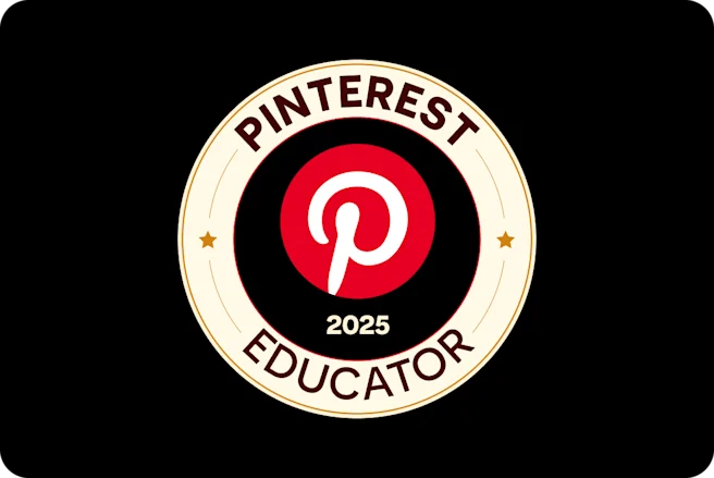 Logo for Pinterest Educator Program 2025