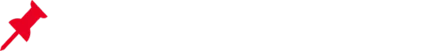 A red slanted Pin icon