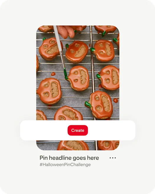 Create Pin screen