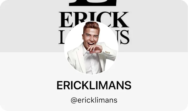 Perfil de Pinterest de Erick Limans
