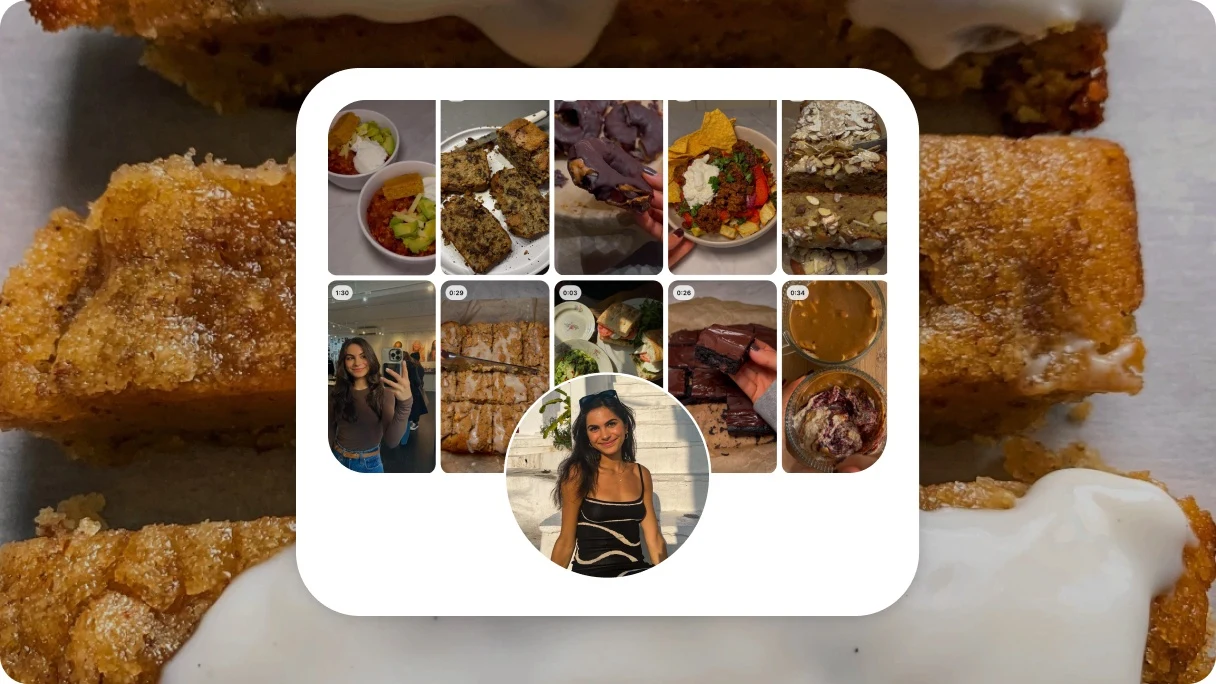 Pinterest profile snapshot of Angie Caruso