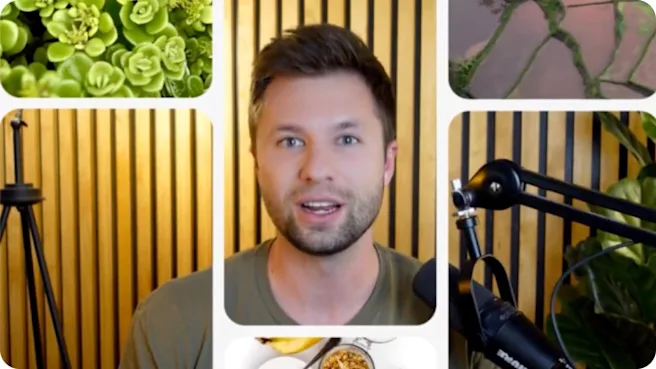 Pin grid of creator Corbin White