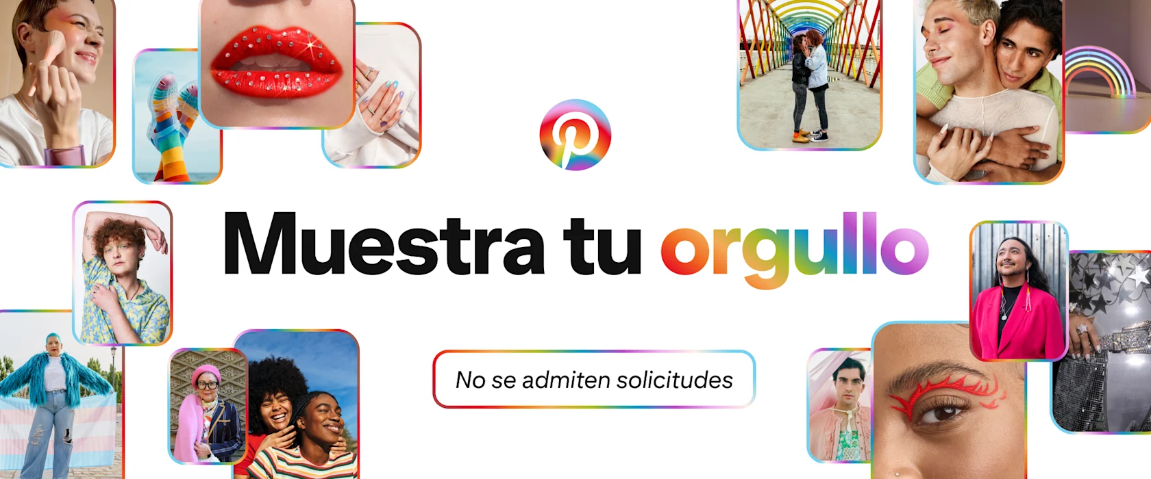 Pins showcasing authentic creative self-expression in celebration of Pride