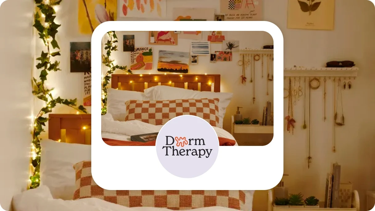 Pinterest profile for Dorm Therapy