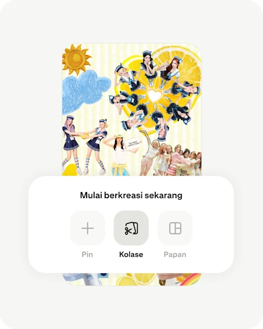 Create Pin screen