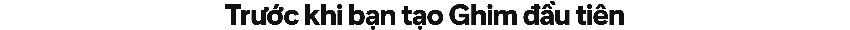 Trước khi bạn tạo Ghim đầu tiên