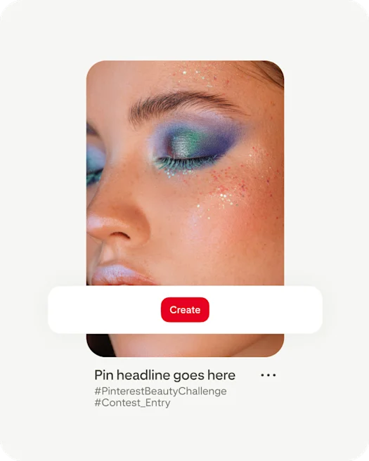 Pinterest app Pin screen