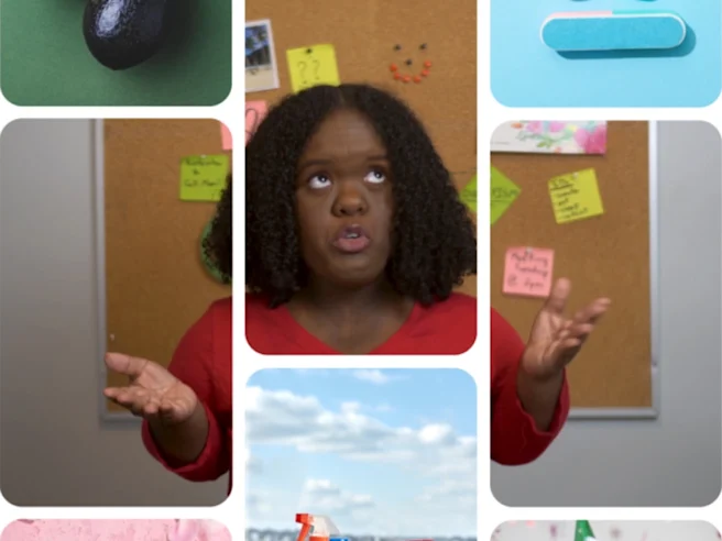 Pin grid showing creator Lil Gabi D