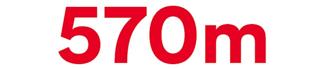 570M