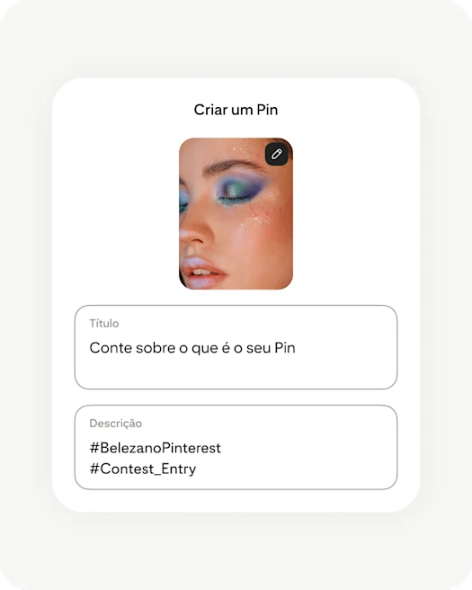 Pinterest app start creating now Pin screen
