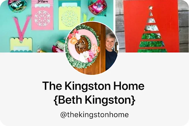 Pinterest profile of Beth Kingston