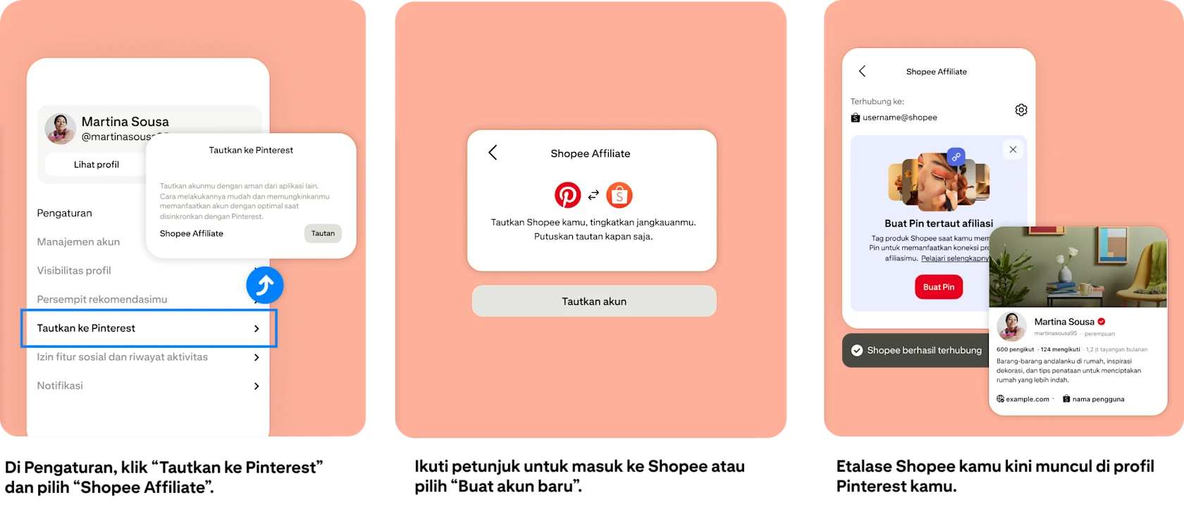 Process for Shopee account claiming