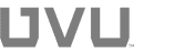 UVU logo - grey