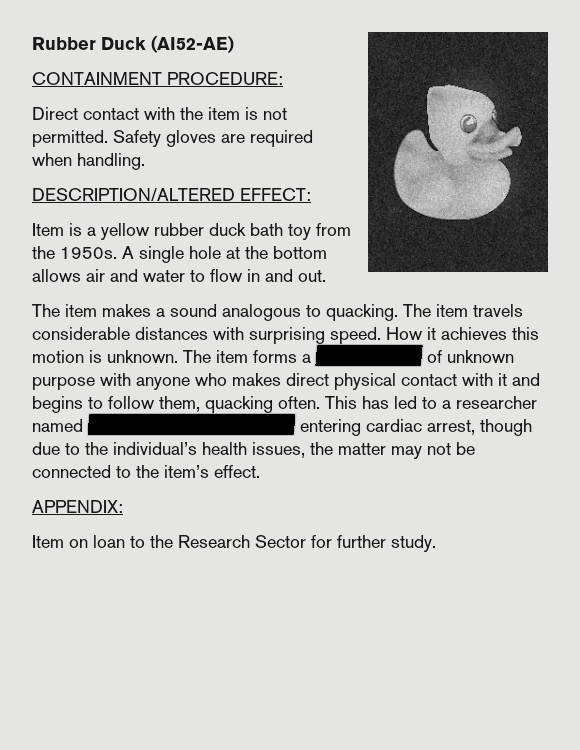 Rubber Duck Procedures