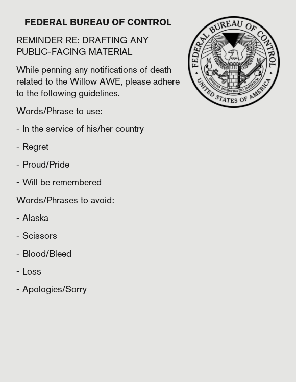 Approved Terminology Reminder